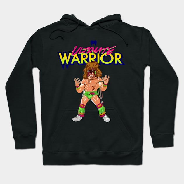 ULTIMATE WARRIOR Hoodie by Tayooanaku